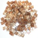 Acryl-Mosaik Marmoriert 1x1cm -  "Zimt" - 50g