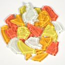 Crash-Glas - Gelb-Rot-Mix - 125g