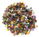 Acryl-Mosaik 0,5x0,5cm - "Bunt-Mix" - 100g