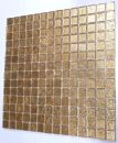 Effekt-Glas - helles Gold - 1 Bogen - Aktion