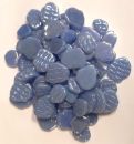 Soft-Glas-Kleckse - Hellblau irisierend - 100 g