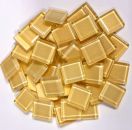 Soft-Glas 20x20mm - Gold-Metallic - 200g