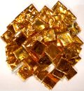 Spiegelmosaik 15 - Gold - geriffelt - 125g