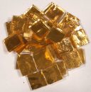 Spiegelmosaik 20 - Gelbgold - geriffelt - 125g