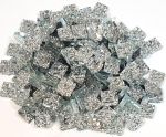 Spiegelmosaik 10 - Silber - geriffelt - 125g