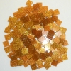 Acryl-Mosaik Glitter 1x1cm -  "Orange" - 50g