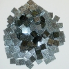 Acryl-Mosaik Glitter 1x1cm -  "Schiefer" - 50g