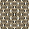 WiWaColor 10x10mm - Fertigdekor "Pflaster Braun Dunkel"- 1 Bogen