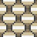 WiWaColor 20x20mm - Fertigdekor "Pflaster Braun Hell" - 1 Bogen