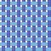 WiWaColor 10x10mm - Fertigdekor "Stoff Blau" - 1 Bogen