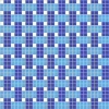 WiWaColor 10x10mm - Fertigdekor "Stoff Blau" - 1 Bogen