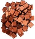 Soft-Glas 15x15mm - Kupfer-Metallic - 200g