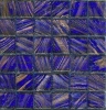WiWaColor 10x10mm Flimmer - Dunkelblau